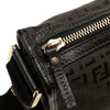 Fendi Small Zucchino Canvas F Charm Crossbody Secondhand