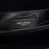 Saint Laurent Medium Chevron Sheepskin  Monogram Monochrome College Bag Secondhand