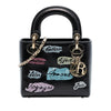 Dior Mini Calfskin Beaded Lady Dior Secondhand