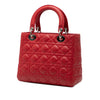 Secondhand Dior Medium Lambskin Cannage Lady Dior