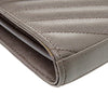 Saint Laurent Grain De Poudre Matelasse Chevron Classic Cassandre Chain Wallet Secondhand