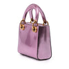 Dior Mini Metallic Glazed Calfskin Lady Dior Secondhand
