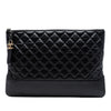 Chanel Large Aged Calfskin Gabrielle O Case Clutch Secondhand