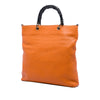 Gucci Tall Leather Bamboo Shopper Tote Secondhand