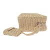 Prada Yarn Effect Raffia Crochet Brique Crossbody Secondhand