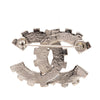 Secondhand Chanel CC Brass Strass Baguette Brooch