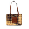 LOEWE Paulas Ibiza Small Raffia Anagram Square Basket Tote Secondhand