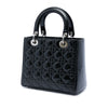 Dior Medium Patent Cannage Lady Dior Secondhand