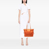 Prada Saffiano Trimmed Tessuto Tote Secondhand