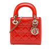 Dior Mini Patent Cannage Lady Dior Secondhand