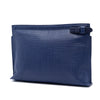 LOEWE Large Linen Embossed Calfskin Anagram T Pouch Secondhand
