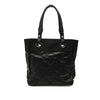Chanel Small Quilted Coated Canvas Paris Biarritz Tote Secondhand
