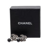 Chanel CC Brass Beaded Drop Push Back Earrings Secondhand