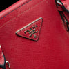 Prada Medium Saffiano Cuir Double Handle Satchel Secondhand