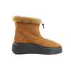 MARIA LUCA Emma Shearling Boots in Camel, Size 37 EU Secondhand