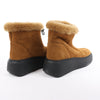 MARIA LUCA Emma Shearling Boots in Camel, Size 37 EU Secondhand