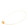 Secondhand Hermès Gold Plated Lacquered Cage d H Pendant Necklace