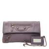 Balenciaga Goatskin Motocross Giant 12 Envelope Clutch Secondhand