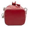 Fendi Mini Zucca Embossed Leather Mon Tresor Bucket Bag Secondhand