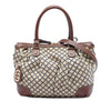 Gucci Diamante Canvas Sukey Satchel Secondhand