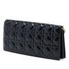 Dior Patent Cannage Lady Dior Clutch with Chain Secondhand