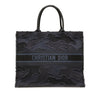 Dior Large Embroidered Canvas Camouflage Book Tote Secondhand