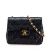 Chanel Mini Square Classic Lambskin Single Flap Secondhand
