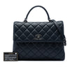 Secondhand Chanel Large Lambskin Trendy CC Top Handle Flap