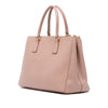 Secondhand Prada Saffiano Lux Galleria Double Zip Front Pocket Satchel