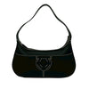 Ferragamo Leather Gancini Stitched Shoulder Bag Secondhand