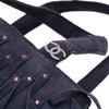 Chanel Mini Suede Studded Fringe Tote Secondhand