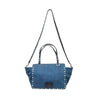 Secondhand Valentino Rockstud 2-Way Denim Bag 