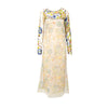 Secondhand Jean Paul Gaultier Embroidered Mesh Printed Dress 