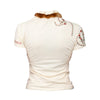 Secondhand John Galliano Embroidered T-shirt 