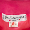 Secondhand Yves Saint Laurent Leather Skirt and Jacket Set