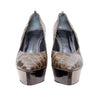 Secondhand Jil Sander Crocodile Print Pumps 