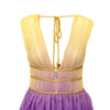 Secondhand Alberta Ferretti Ombré Mini Dress with Rope Details 