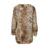 Secondhand Valentino Miss V Leopard Print Top 