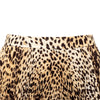 Secondhand Valentino Miss V Leopard Print Pleated Skirt 