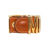 Secondhand Moschino Logo Cuff Bracelet