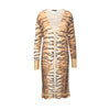 Secondhand Roberto Cavalli Animal Print Long Cardigan