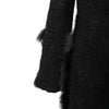 Secondhand Roberto Cavalli Class Long Coat with Fur 