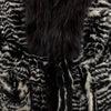 Secondhand Gianfranco Ferré Rabbit and Fox Fur Coat 