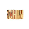 Secondhand Moschino Logo Cuff Bracelet