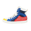 Secondhand Dsquared2 Colorblock Studded High Top Sneakers 