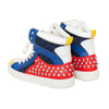 Secondhand Dsquared2 Colorblock Studded High Top Sneakers 