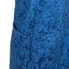 Secondhand Balenciaga Metallic Blue Dress