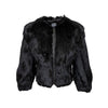 Secondhand Armani Exchange Faux Fur Jacket 