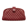Secondhand Chanel Leather Lambskin Python Handbag - '10s
