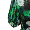 Secondhand Blumarine Midi Green Floral Dress